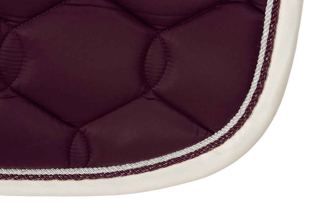 Eskadron GLOSSY WAVE CONTRAST Saddle Cloth Blackberry