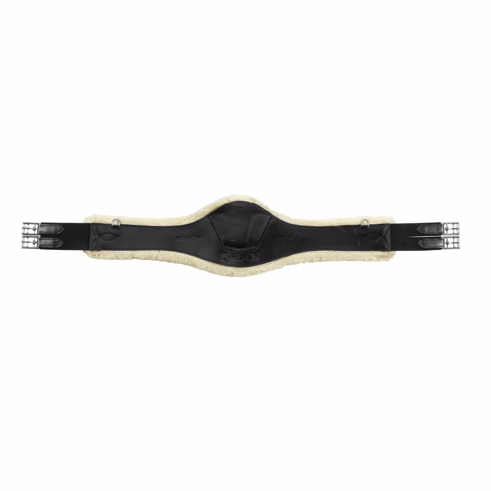 Eskadron LONG LEATHER Girth -  Black