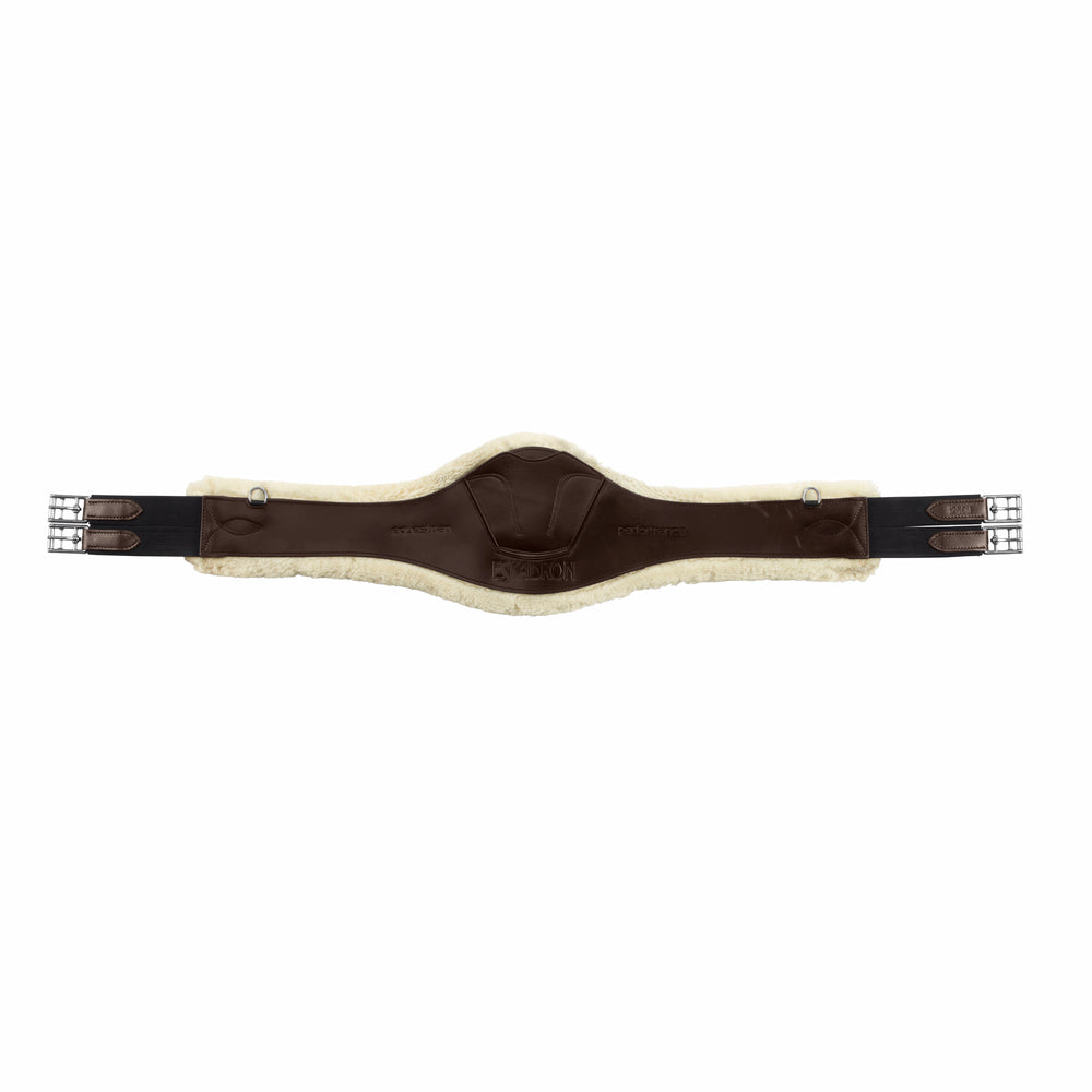 Eskadron LONG LEATHER Girth -  Dark Brown
