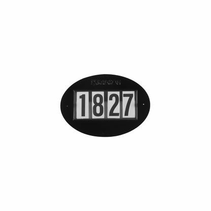 Eskadron Quick-Pin 4 Start Numbers - Black