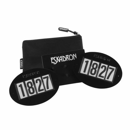 Eskadron Quick-Pin 4 Start Numbers - Black