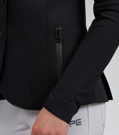 Premier Equine Evinco Girls Competition Jacket Jet Black