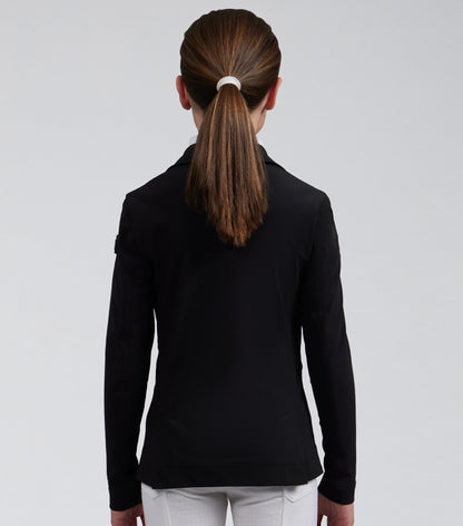 Premier Equine Evinco Girls Competition Jacket Jet Black