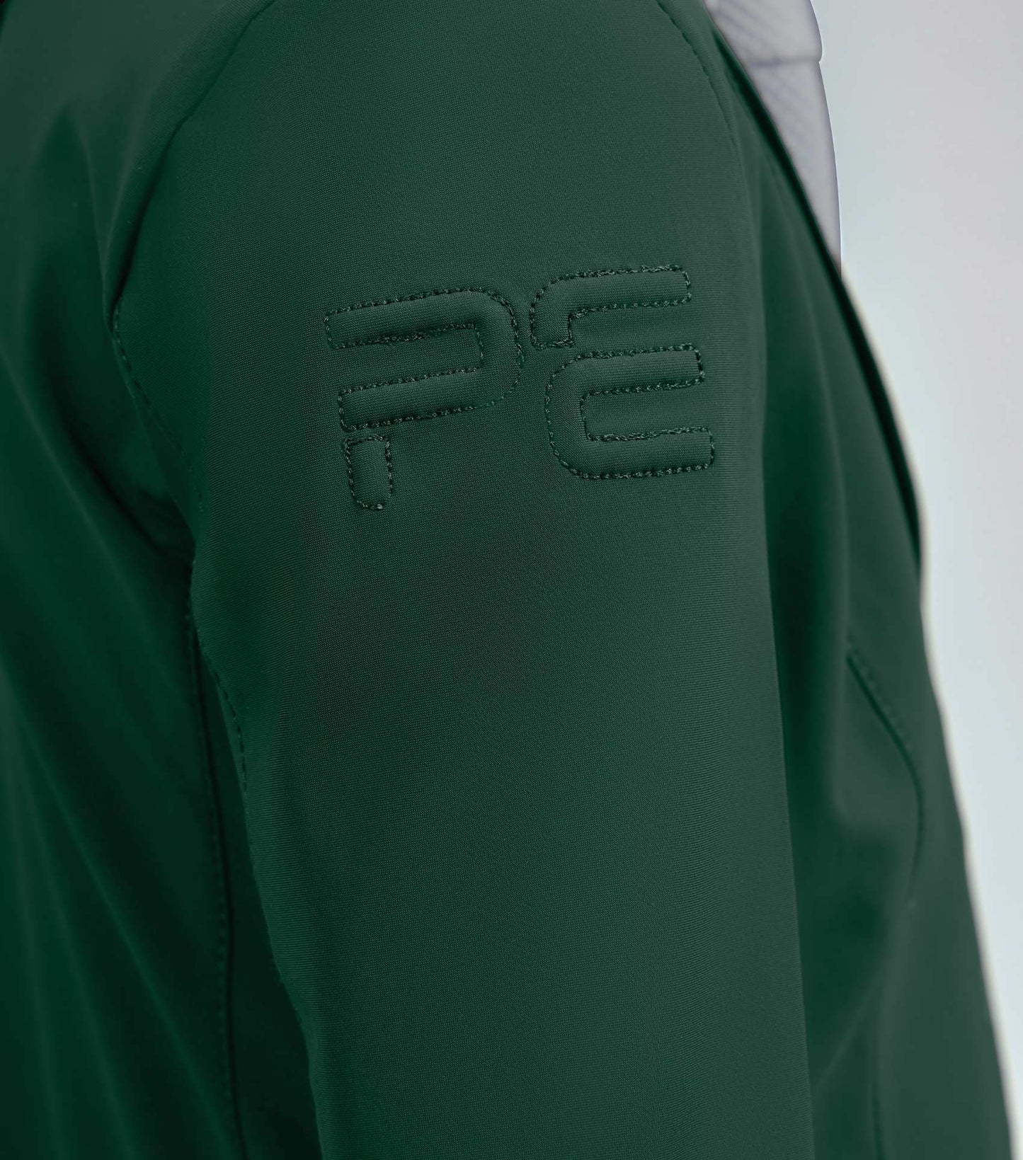 Premier Equine Evinco Girls Competition Jacket Alpine Green