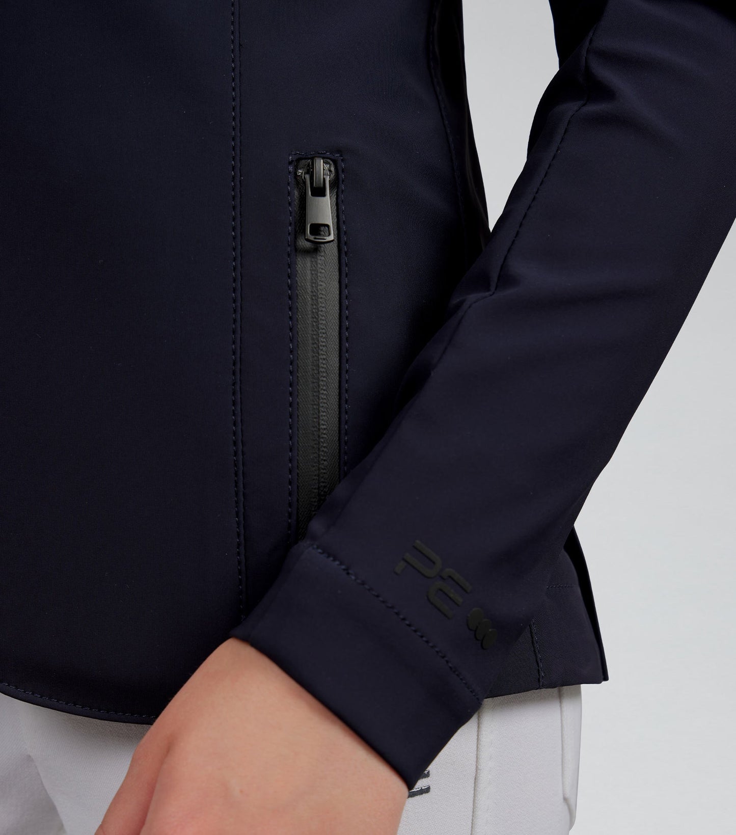 Premier Equine Evinco Girls Competition Jacket French Navy
