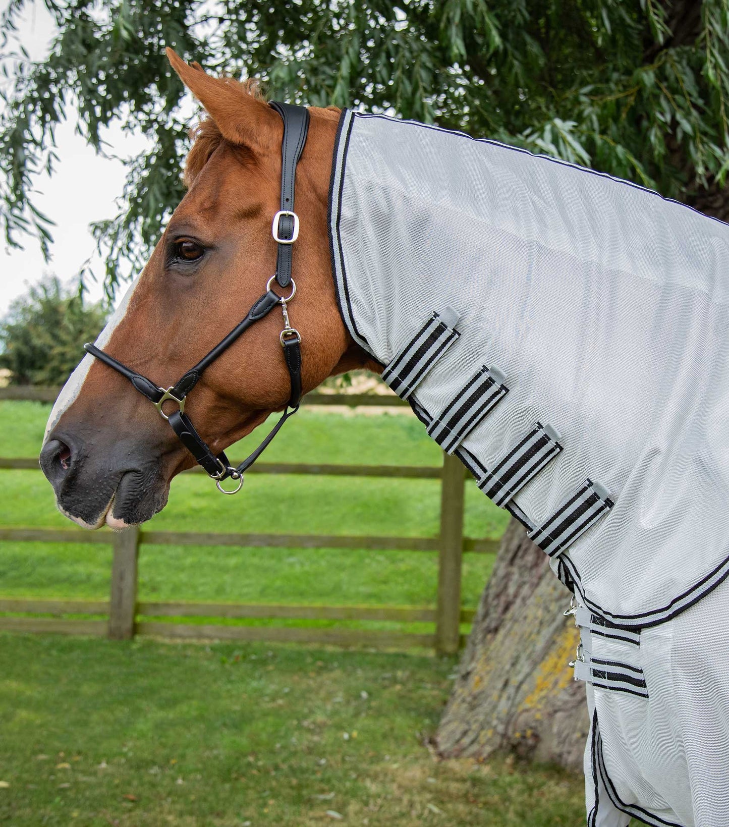 Premier Equine Fly Lite Bug Rug - Silver