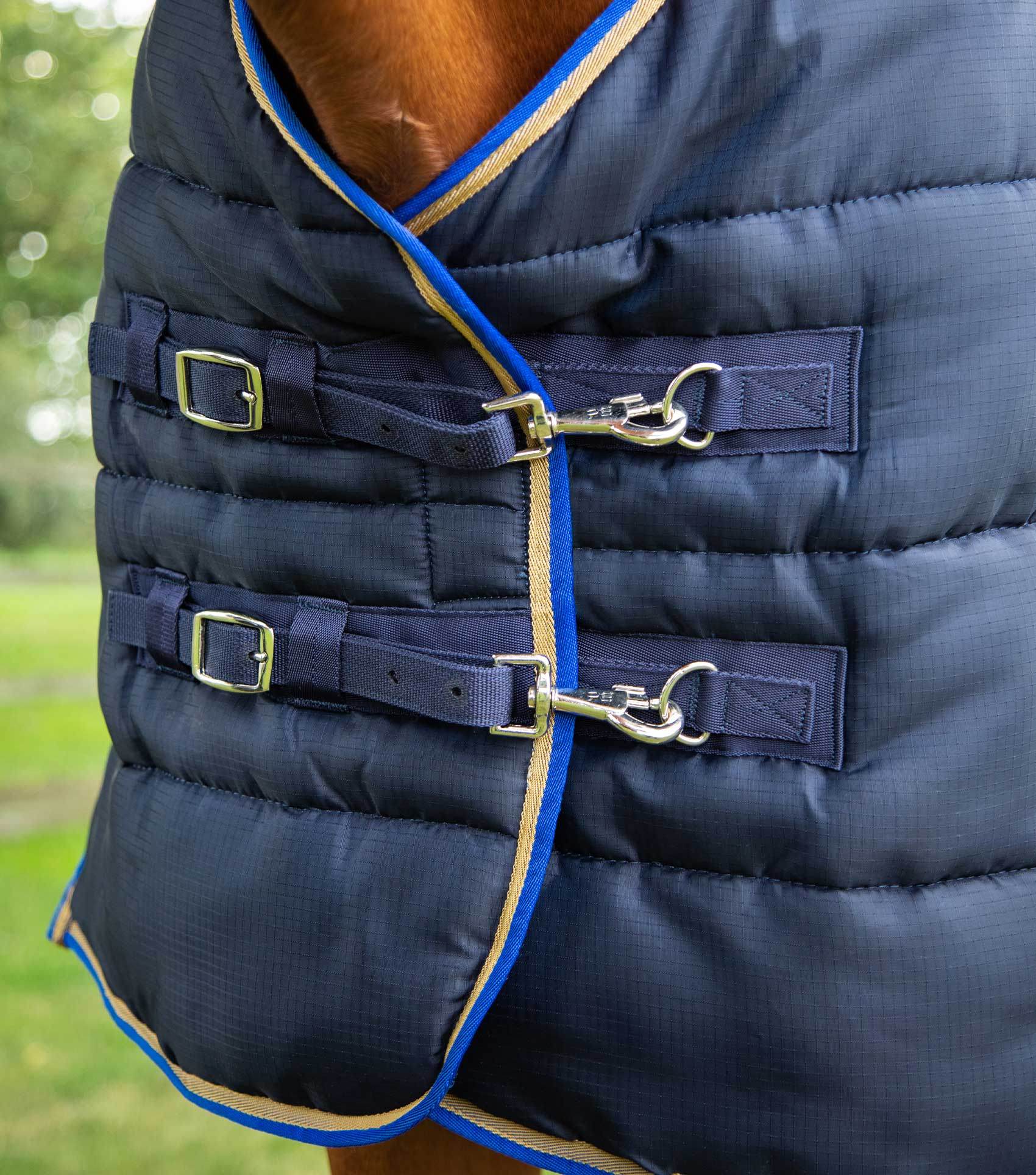 Premier Equine Garissa Stable Rug 400g Navy - N P Equestrian & Pet Supplies Ltd 