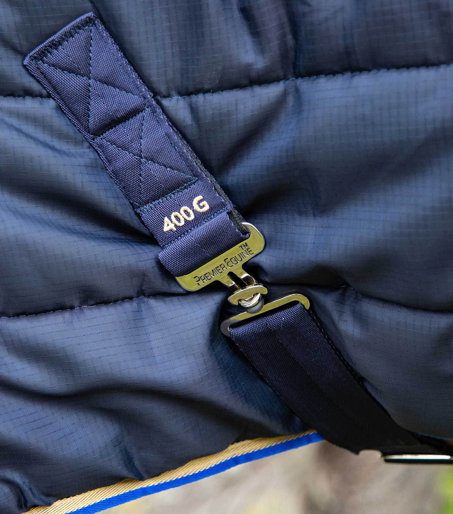 Premier Equine Garissa Stable Rug 400g Navy - N P Equestrian & Pet Supplies Ltd 