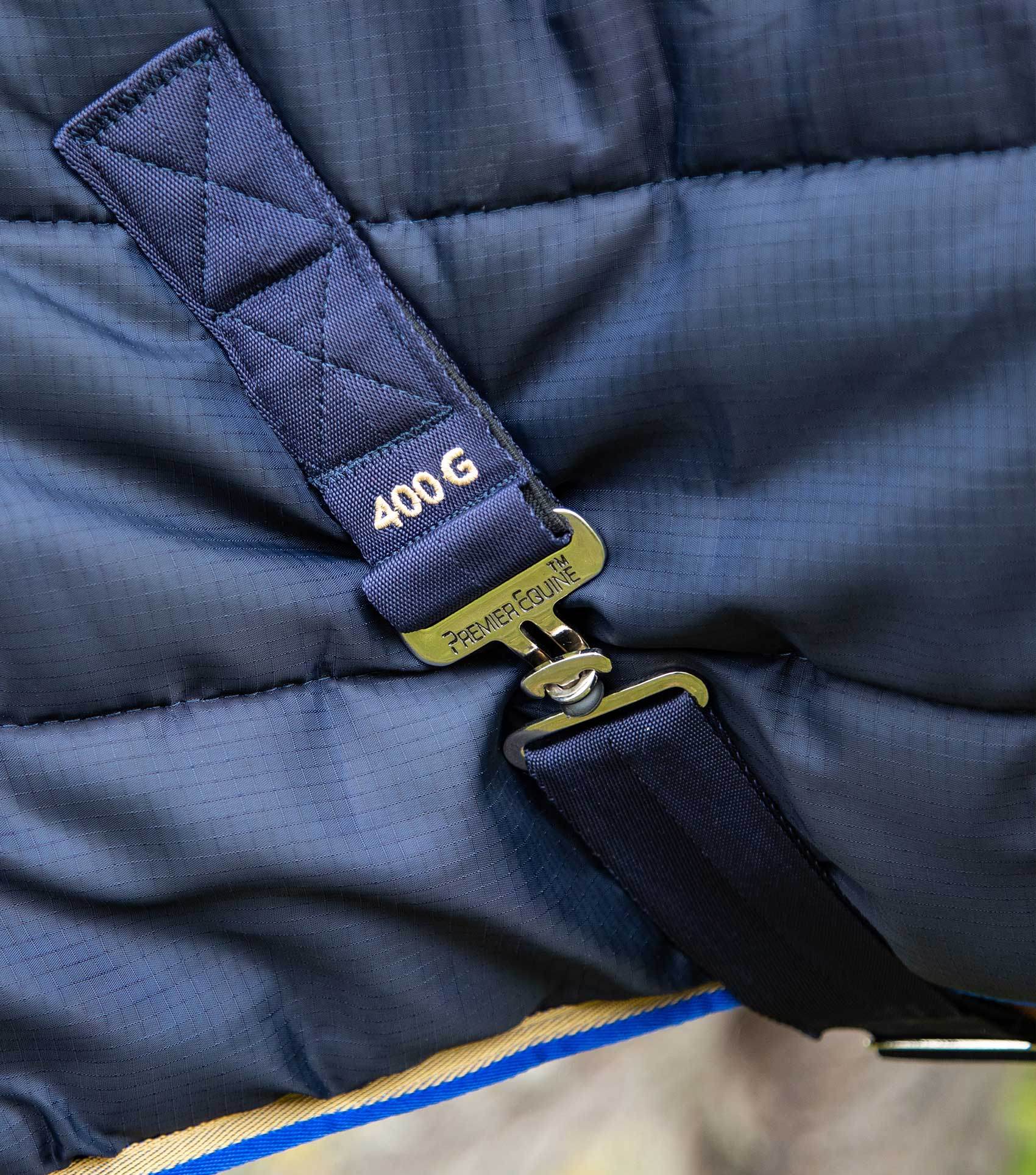 Premier Equine Garissa Stable Rug 400g Navy - N P Equestrian & Pet Supplies Ltd 