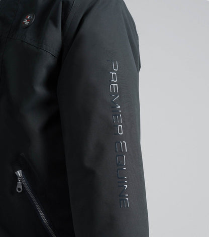 Premier Equine Junior Pro Rider Unisex Riding Jacket Anthracite Grey - N P Equestrian & Pet Supplies Ltd 