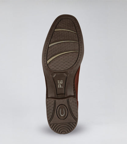 Premier Equine Lanark Leather Paddock Boots Brown