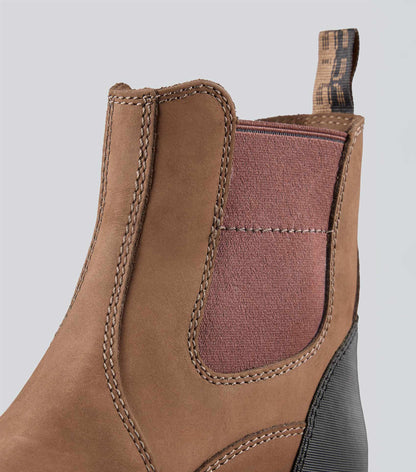 Premier Equine Lanza Waterproof Yard Boots Brown