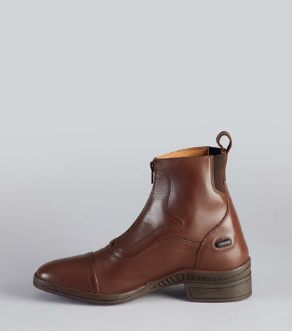 Premier Equine Loxley Ladies Leather Paddock/Riding Boot Brown