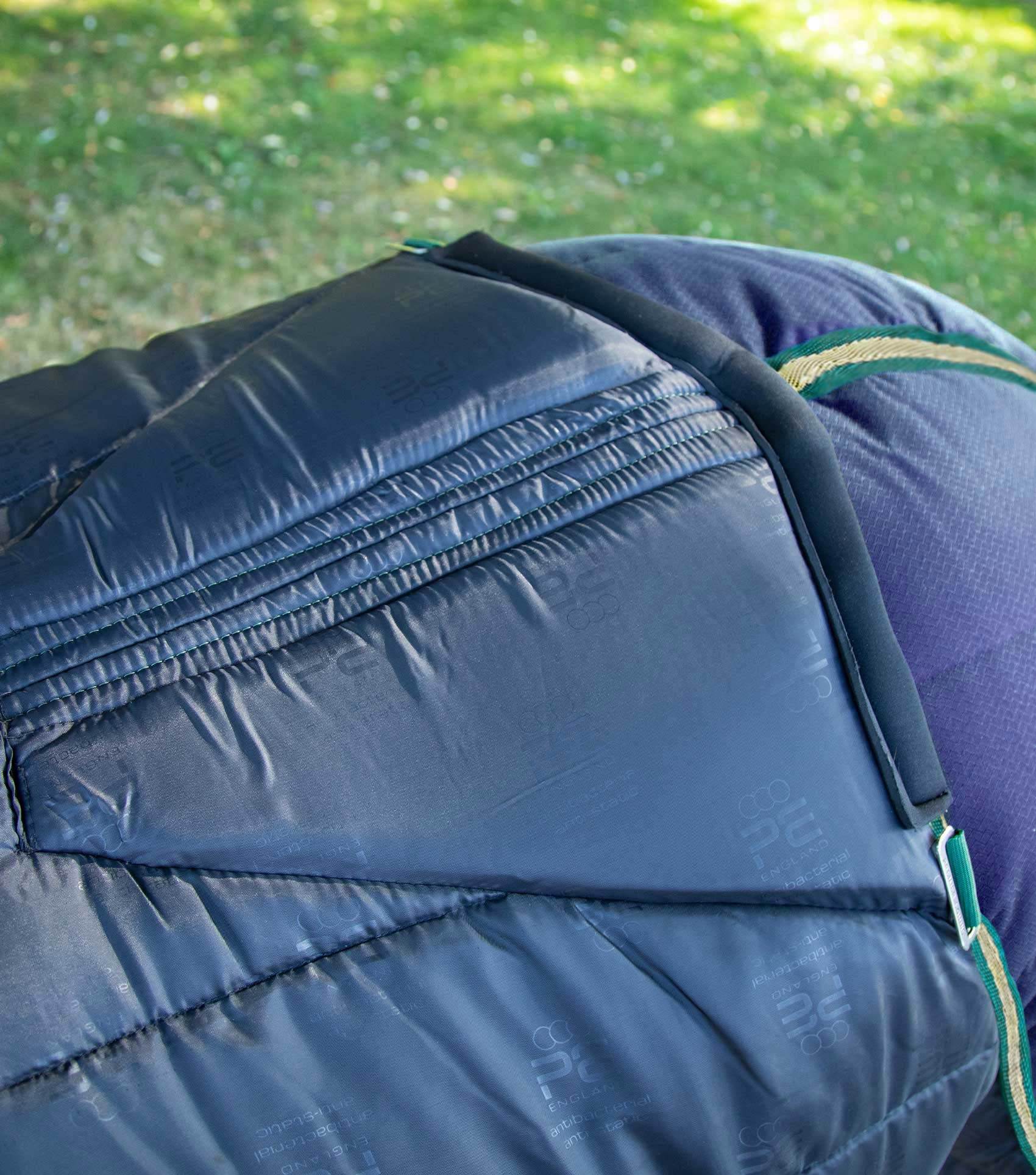 Premier Equine Lucanta 450g Stable Rug with Neck Cover Navy - N P Equestrian & Pet Supplies Ltd 