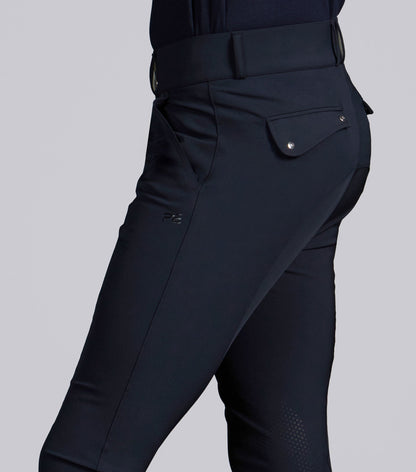 Premier Equine Ludis Men's Gel Knee Riding Breeches - Navy - N P Equestrian & Pet Supplies Ltd