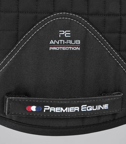 Premier Equine Merino Wool Saddle Pad - GP/Jump Numnah Black/Black Wool