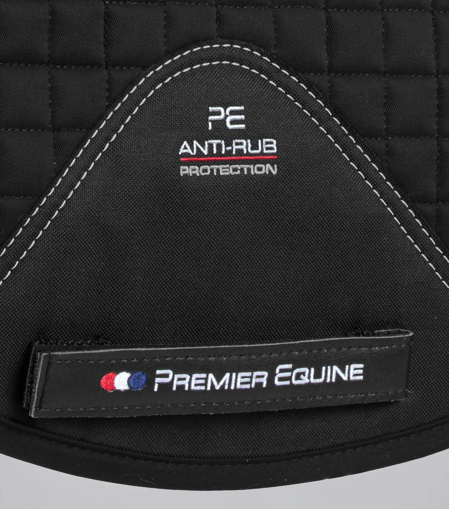 Premier Equine Merino Wool Saddle Pad - GP/Jump Numnah Black/Natural Wool