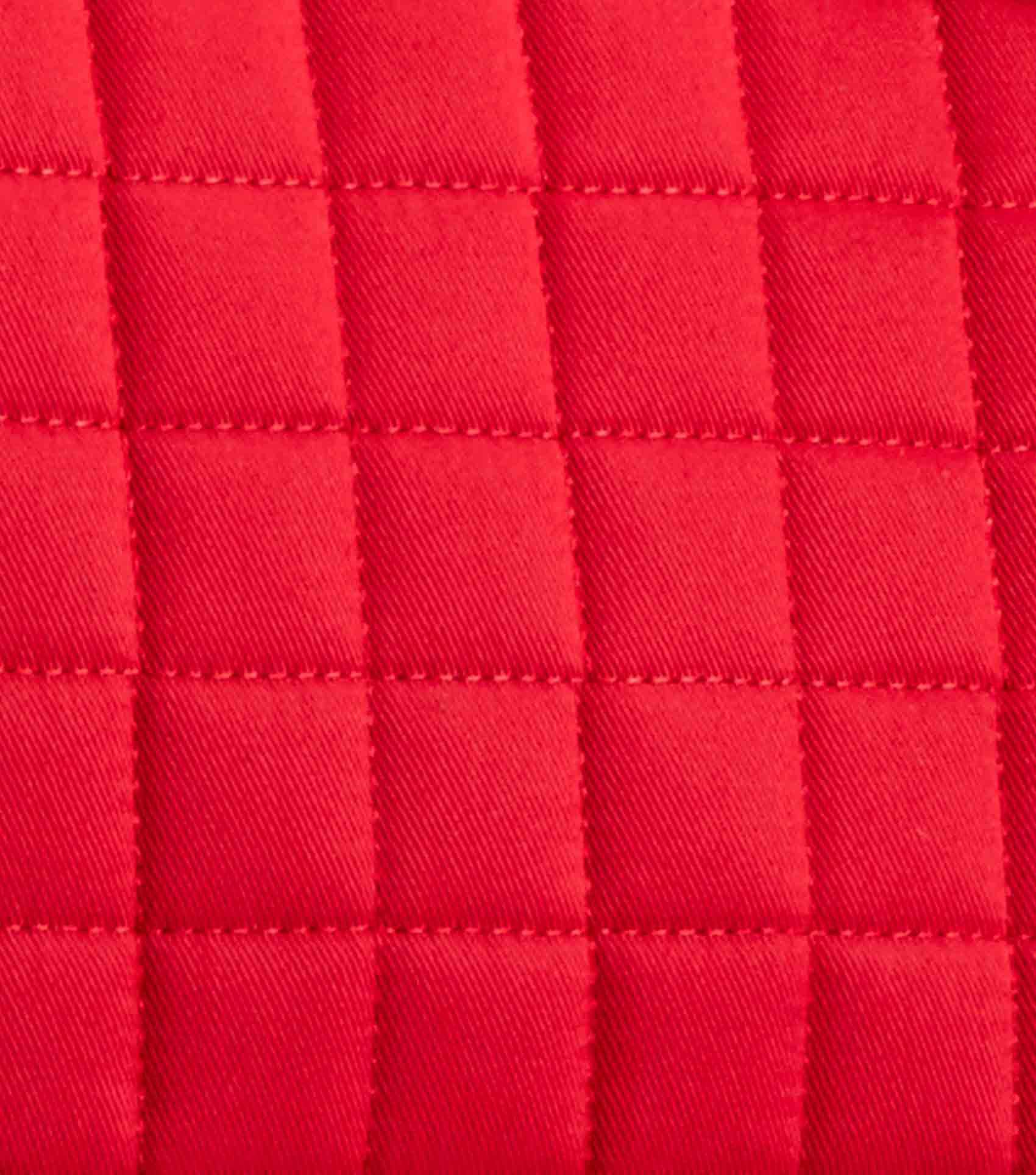 Premier Equine Merino Wool Saddle Pad - GP/Jump Numnah Red/Navy Wool - N P Equestrian & Pet Supplies Ltd 