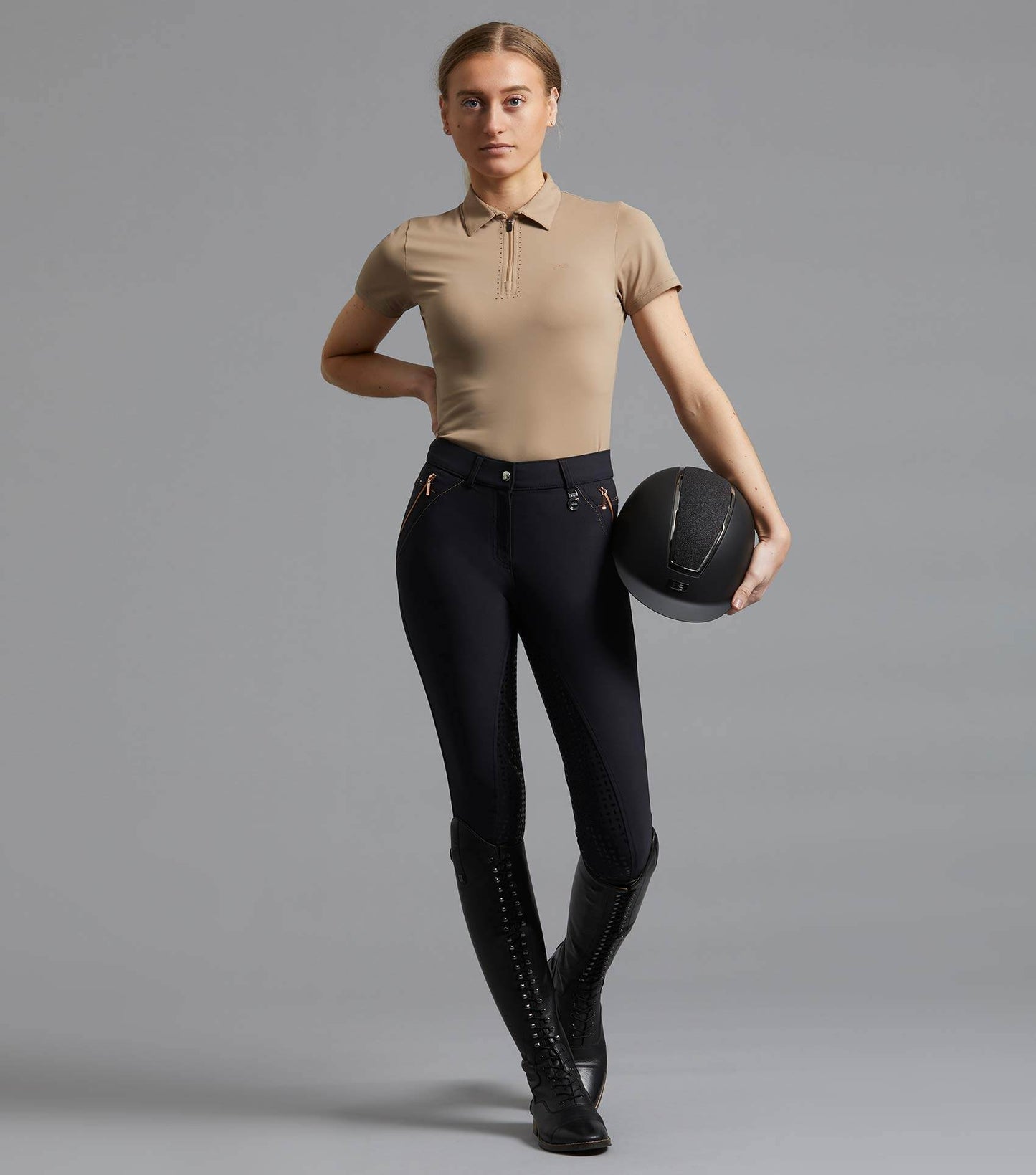 Premier Equine Milliania Ladies Full Seat Gel Riding Breeches - N P Equestrian & Pet Supplies Ltd 