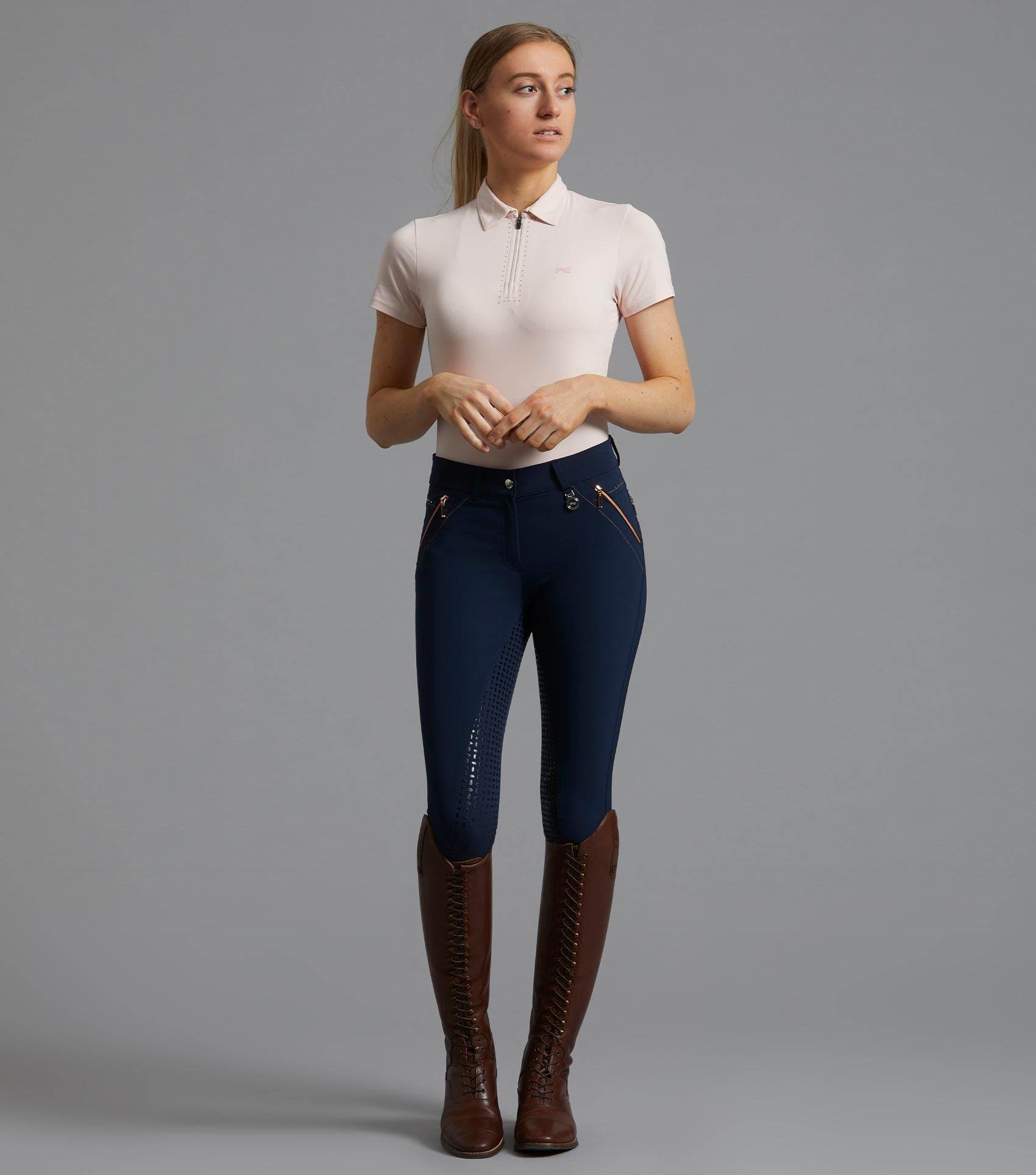 Premier Equine Milliania Ladies Full Seat Gel Riding Breeches - N P Equestrian & Pet Supplies Ltd 