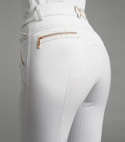 Premier Equine Milliania Ladies Full Seat Gel Competition Breeches - N P Equestrian & Pet Supplies Ltd 