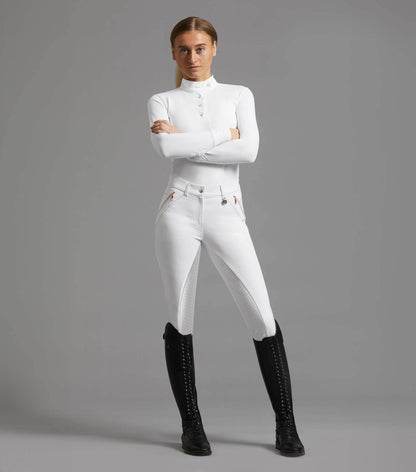 Premier Equine Milliania Ladies Full Seat Gel Competition Breeches - N P Equestrian & Pet Supplies Ltd 