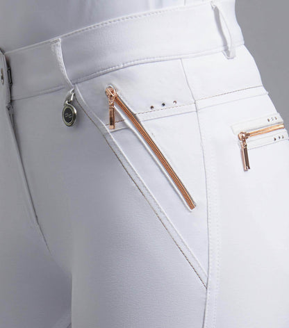 Premier Equine Milliania Ladies Full Seat Gel Competition Breeches - N P Equestrian & Pet Supplies Ltd 