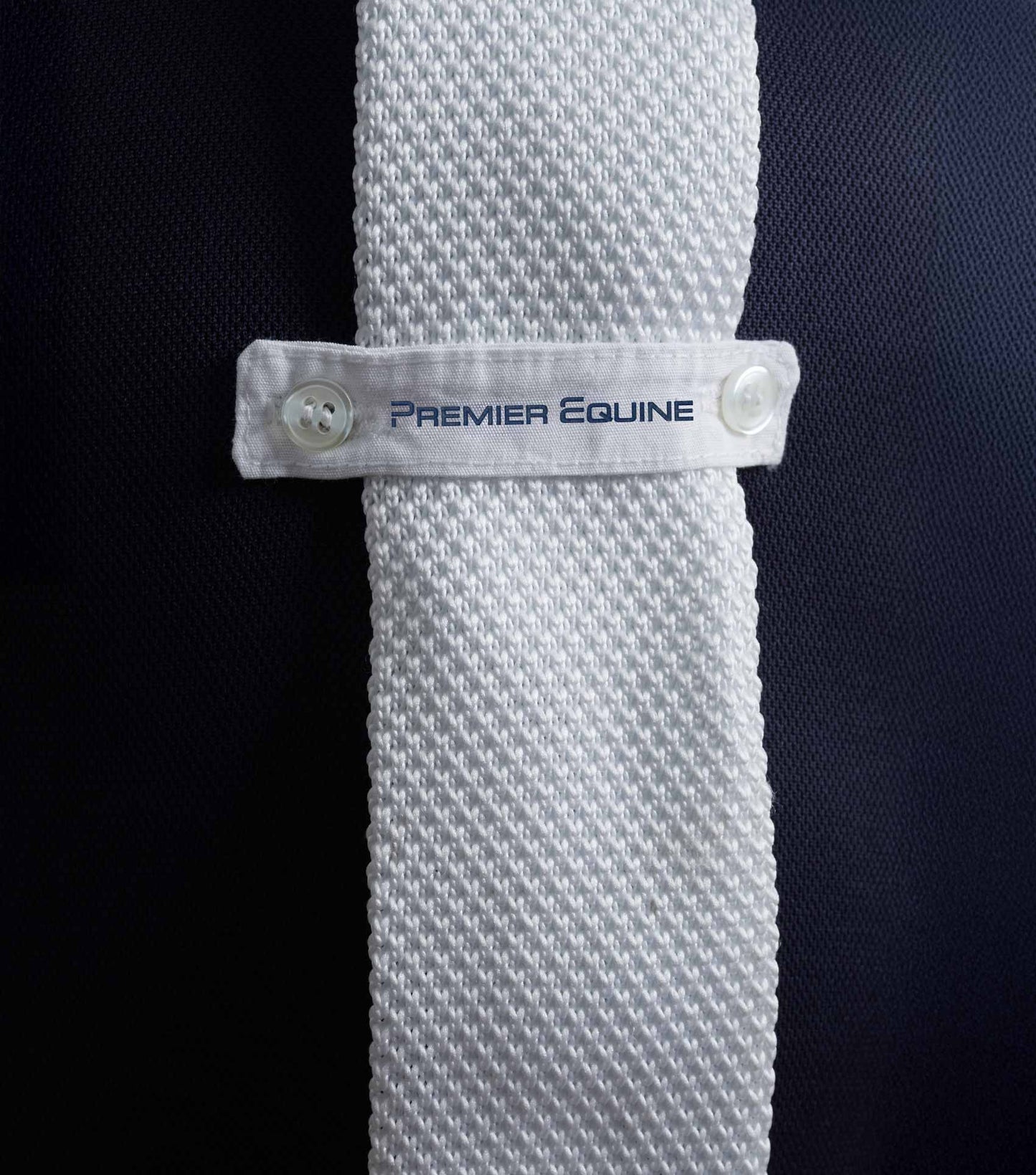 Premier Equine Mini Antonio Boy's Short Sleeve Show Shirt Navy