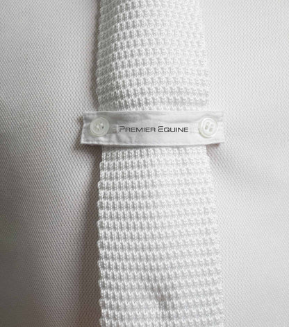 Premier Equine Mini Antonio Boy's Short Sleeve Show Shirt White