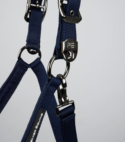 Premier Equine Necto 3D Mesh Head Collar with Lead Rope - Navy