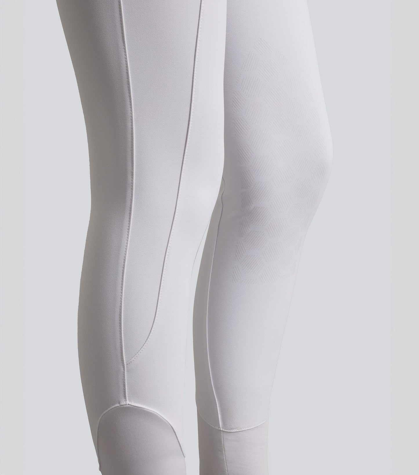 Premier Equine Ofena Women's Gel Knee Competition Riding Breeches - White