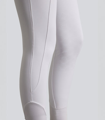 Premier Equine Ofena Women's Gel Knee Competition Riding Breeches - White