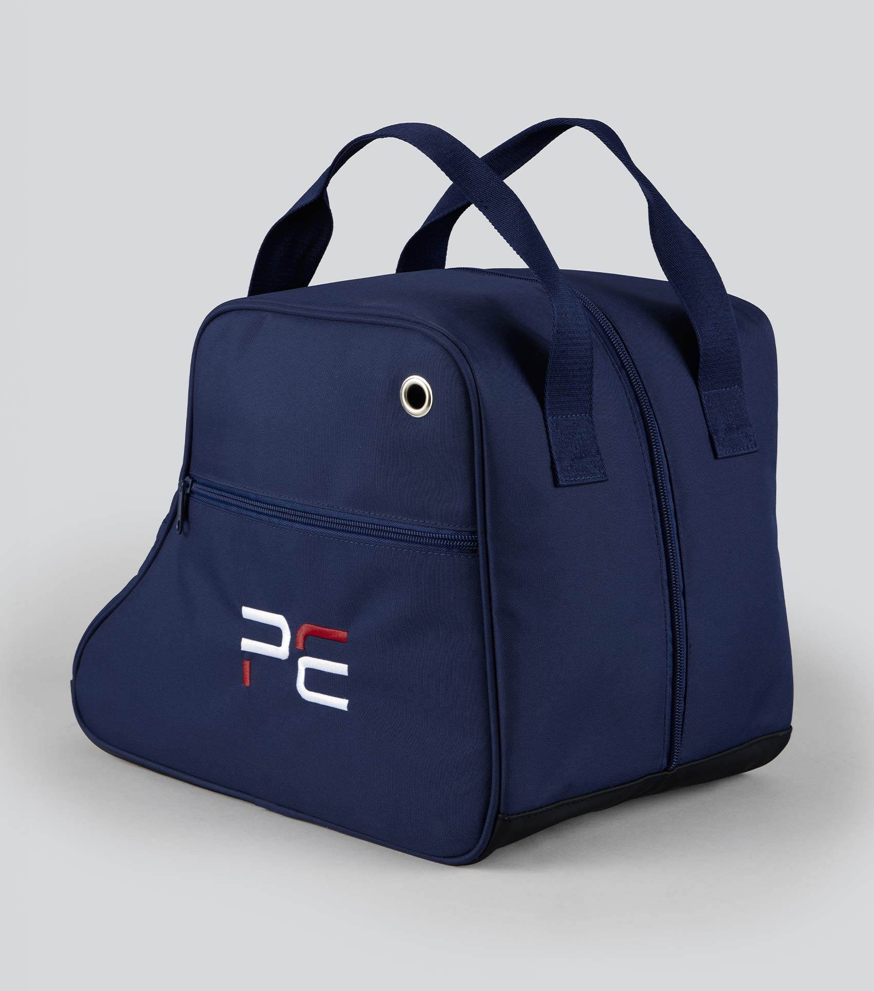 Premier Equine PE Team Short Boot Bag Navy - N P Equestrian & Pet Supplies Ltd 