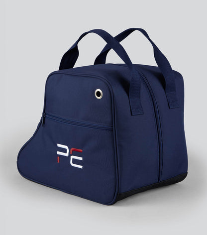 Premier Equine PE Team Short Boot Bag Navy - N P Equestrian & Pet Supplies Ltd 