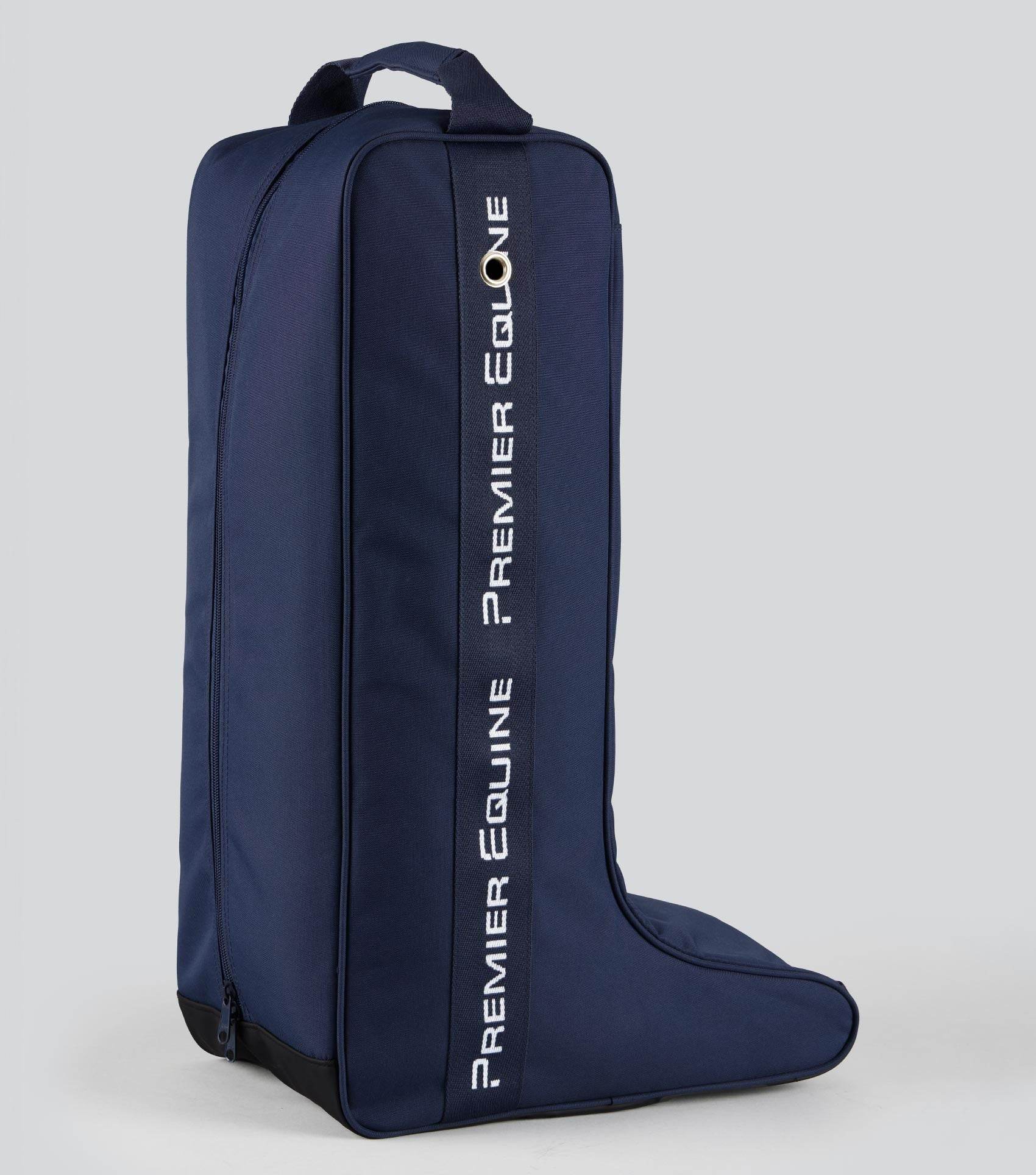 Premier Equine PE Team Tall Boot Bag Navy - N P Equestrian & Pet Supplies Ltd 