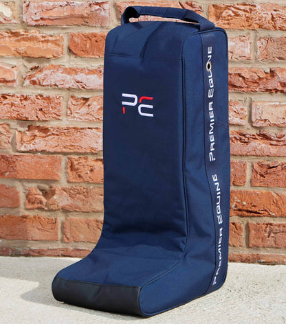 Premier Equine PE Team Tall Boot Bag Navy - N P Equestrian & Pet Supplies Ltd 