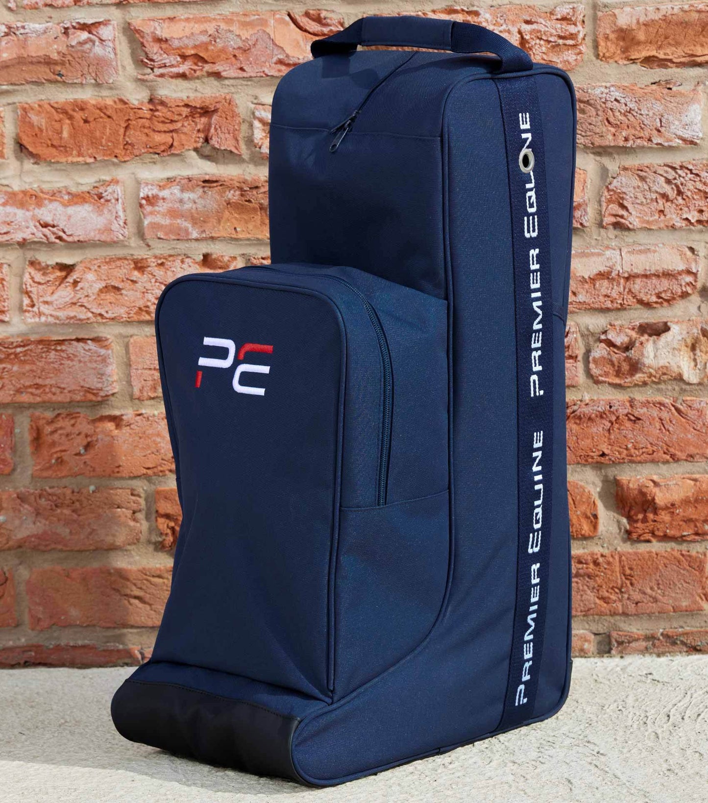 Premier Equine PE Team Tall Boot Bag with Storage Navy - N P Equestrian & Pet Supplies Ltd 