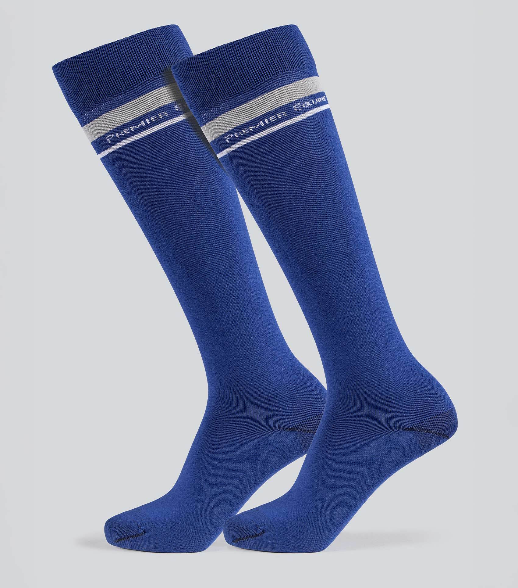 Premier Equine Riding Socks (1 Pair) Blueprint - N P Equestrian & Pet Supplies Ltd 