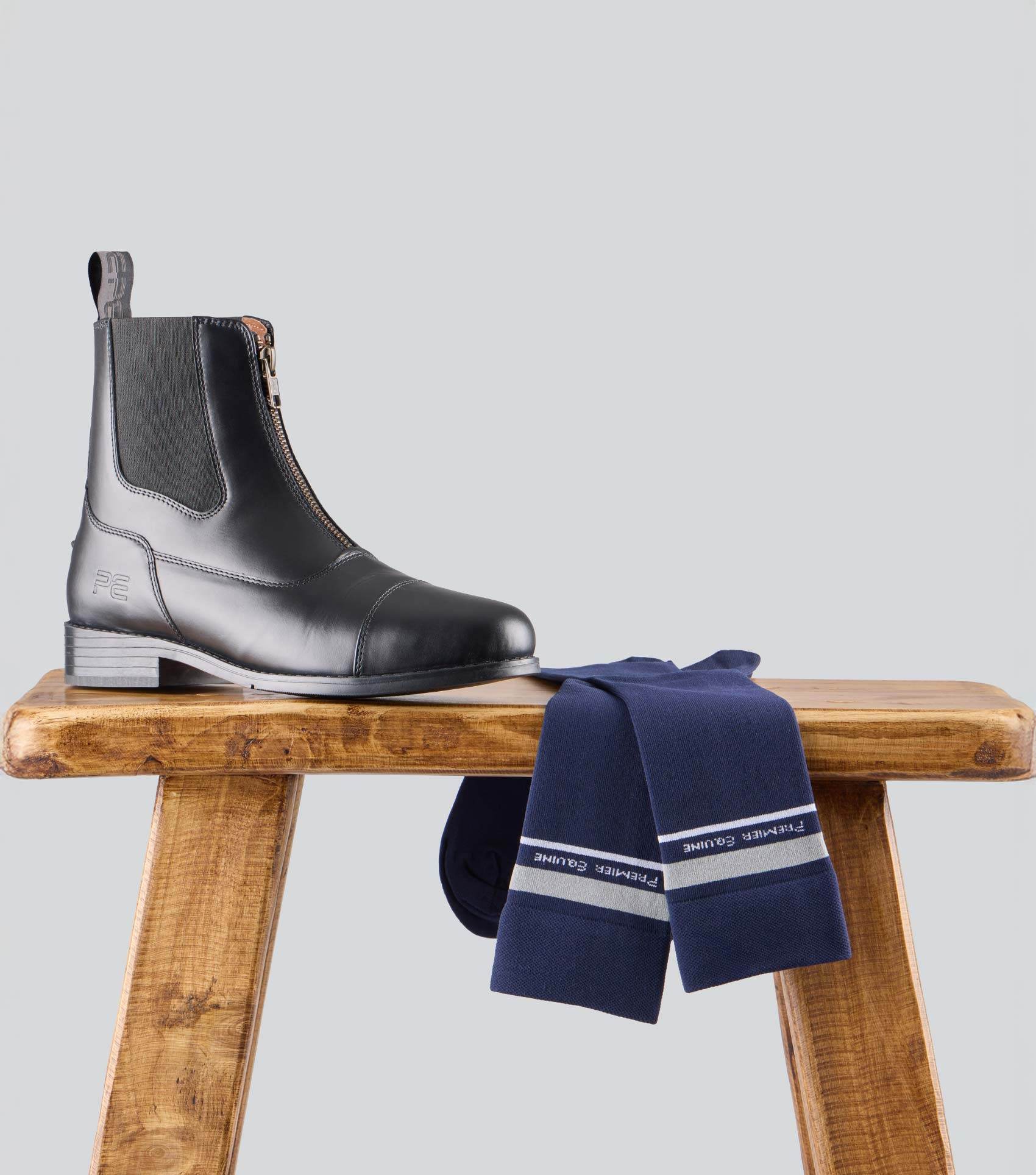 Premier Equine Riding Socks (1 Pair) Navy - N P Equestrian & Pet Supplies Ltd 