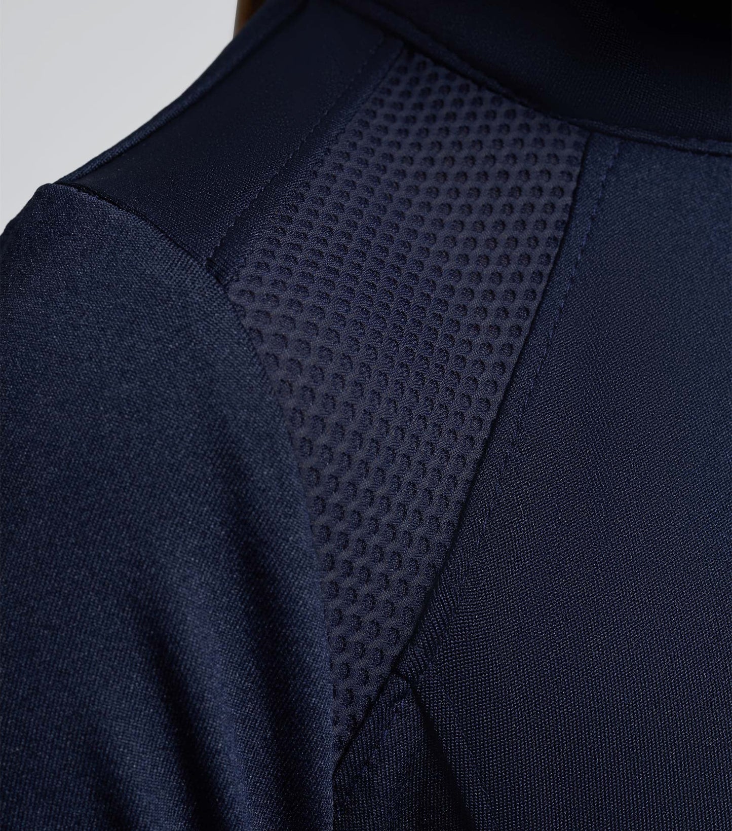 Premier Equine Mini Remisa Girl's Technical Short Sleeve Riding Top Navy