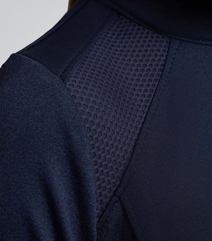 Premier Equine Mini Remisa Girl's Technical Short Sleeve Riding Top Navy