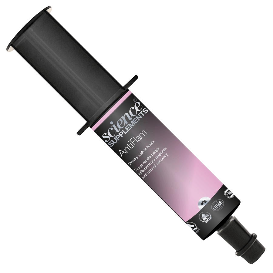 Science Supplements AntiFlam Syringe - N P Equestrian & Pet Supplies Ltd 