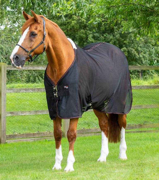 Premier Equine Ventoso Mesh Cooler Black