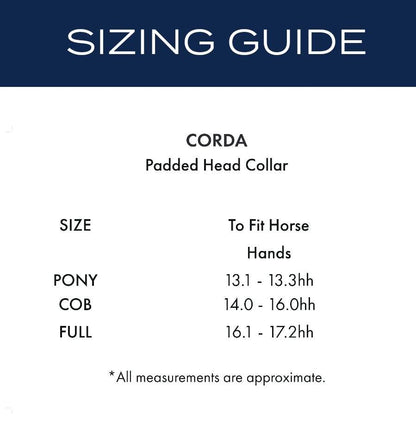 Premier Equine Corda Padded Head Collar with Lead Rope - N P Equestrian & Pet Supplies Ltd 