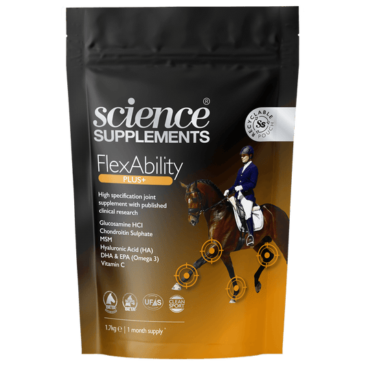 Science Supplements FlexAbility Plus+ - N P Equestrian & Pet Supplies Ltd 