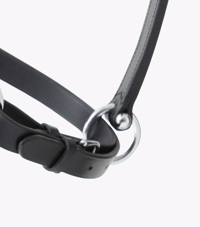 Premier Equine Hennaroso Rolled Anatomic Leather Head Collar - N P Equestrian & Pet Supplies Ltd 