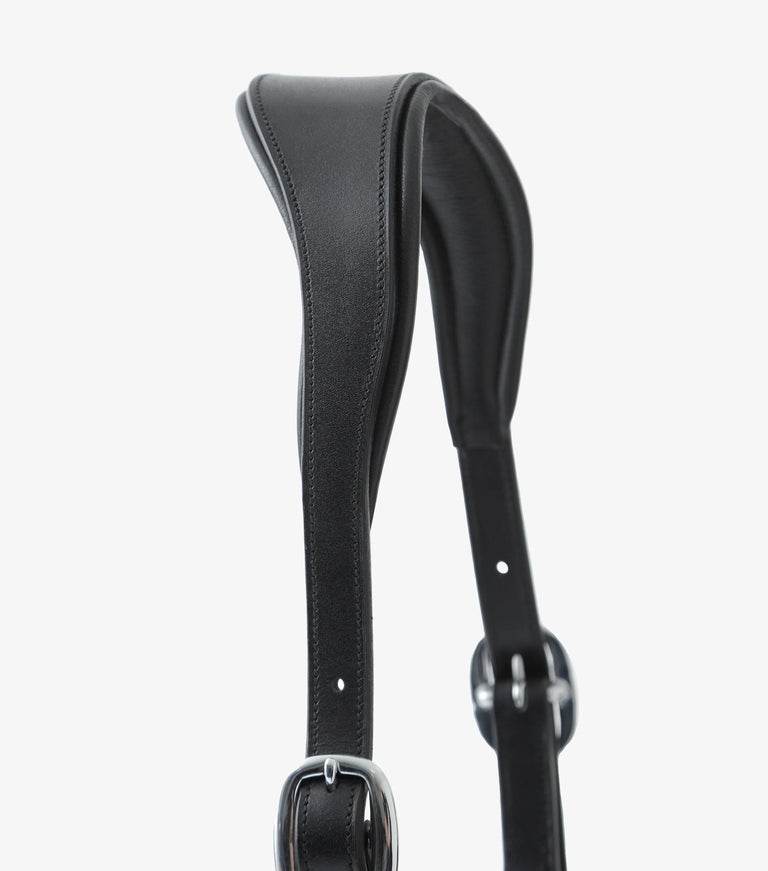 Premier Equine Hennaroso Rolled Anatomic Leather Head Collar - N P Equestrian & Pet Supplies Ltd 