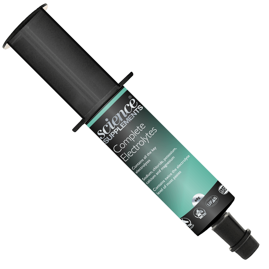 Science Supplements Complete Electrolytes Syringe - N P Equestrian & Pet Supplies Ltd 