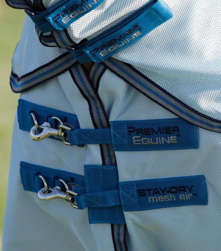 Premier Equine Stay-Dry Mesh Air Fly Rug with Surcingles - N P Equestrian & Pet Supplies Ltd 