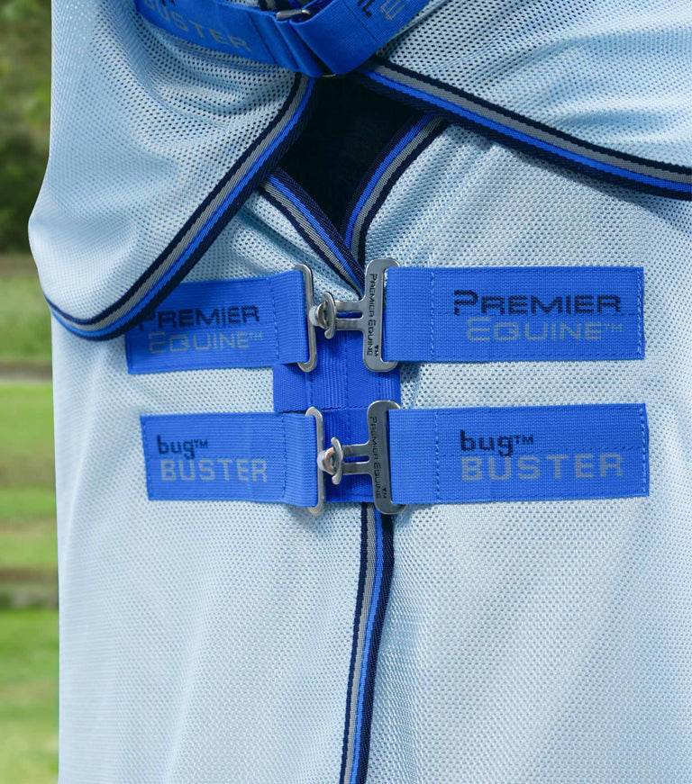 Premier Equine Bug Buster Fly Rug with Detachable Neck and Belly Flap - N P Equestrian & Pet Supplies Ltd 